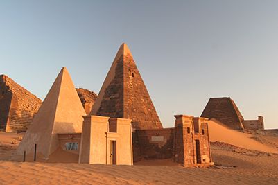 Pinacles of Dubai and Sudan