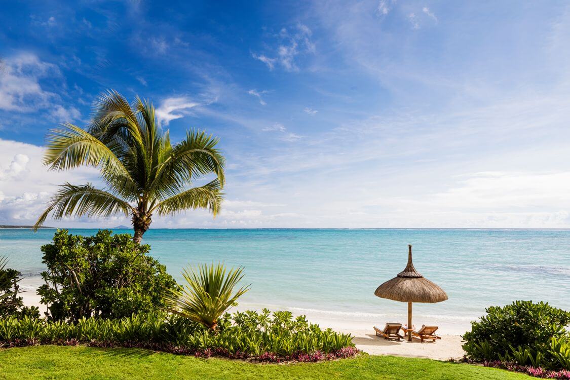 Mauricijské zářivě bílé pláže patří k nejlepším v Indickém oceánu.