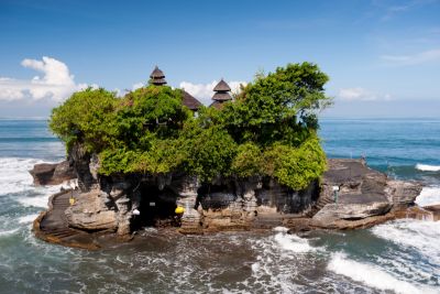 Západ slunce nad Tanah Lot