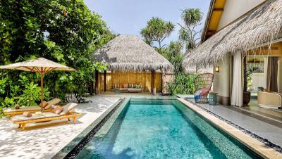 Beach Villa with Pool