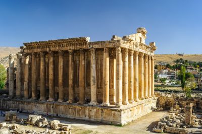 Baalbeck and wine cellars of Ksara