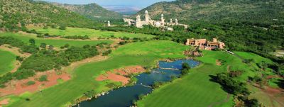 The Sun City and Waterfalls