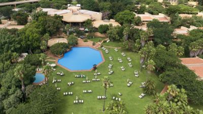 The Sun City and Waterfalls